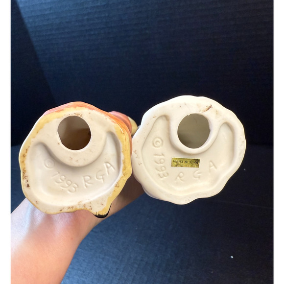 1993 Set of 2 Pencil Slim 10” Porcelain Nativity Figurines Christmas Treasures - Picture 6 of 8